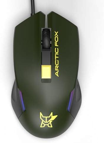 Arctic Fox Wired USB Gaming Mouse with Breathing Lights and DPI Upto ...