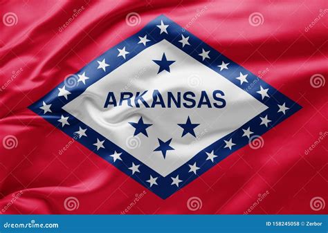 State Flag Of Arkansas