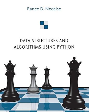 Data Structures and Algorithms Using Python : Necaise, Rance D.: Amazon ...