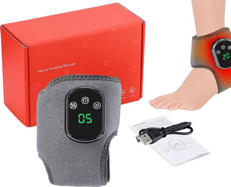 Footrenew Triple Method Massager,Foot Heating Pad Wrap and Massager,3 ...