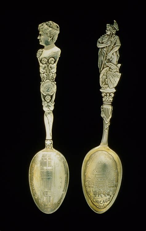 World's Columbian Exposition Souvenir Spoon, Woman's Building ...