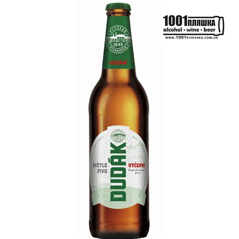Пиво світле Dudak 10% 0,5 л — купити чеське пиво в Ужгороді | 1001пляшка