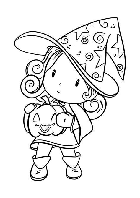 Coloring Sheet Witch 38 Captivating Witch Coloring Pages For Kids And