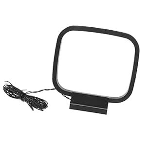 CALANDIS Mini Am Radio Loop Antenna with 3 Pin Audio Receiver System Am ...