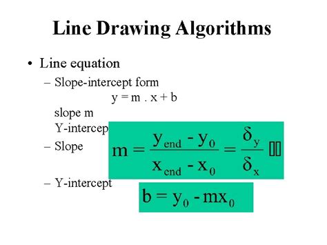 Image result for Line Drawing Algorithm