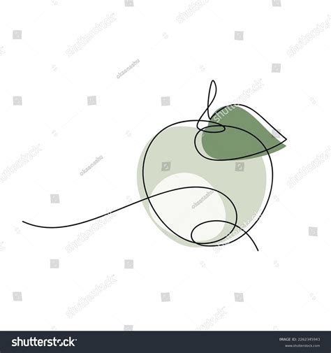 Image result for Apple Line Vector