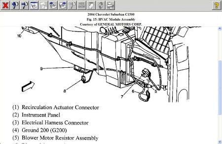 Image result for 2004 Chevy Suburban HVAC Control Module