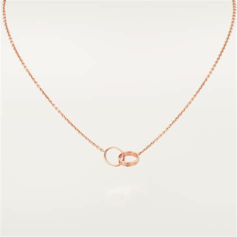 CRB7212300 - LOVE necklace - Rose gold - Cartier