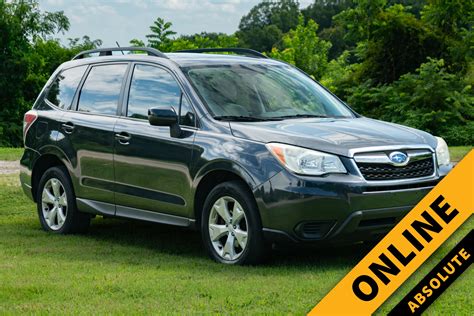 2015 Subaru Forester Absolute Online Auction — Harritt Group, Inc.