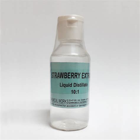 Extract Strawberry (Fragaria Ananassa) Distillate 10:1 (Water Soluble ...