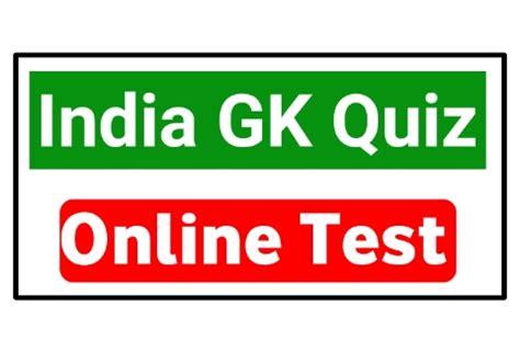 India GK Quiz Online Mock Test