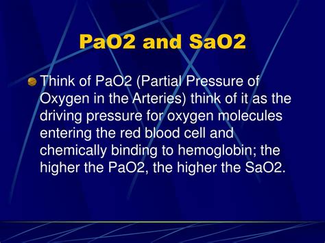 Image result for PaO2 SpO2