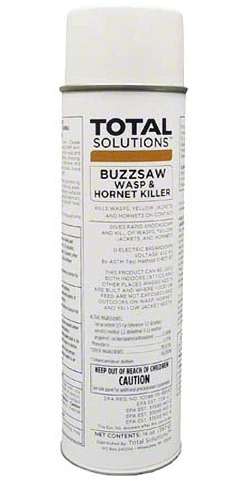 Buy Total Solutions Buzzsaw Wasp & Hornet Killer (14 oz) - Aerosol ...