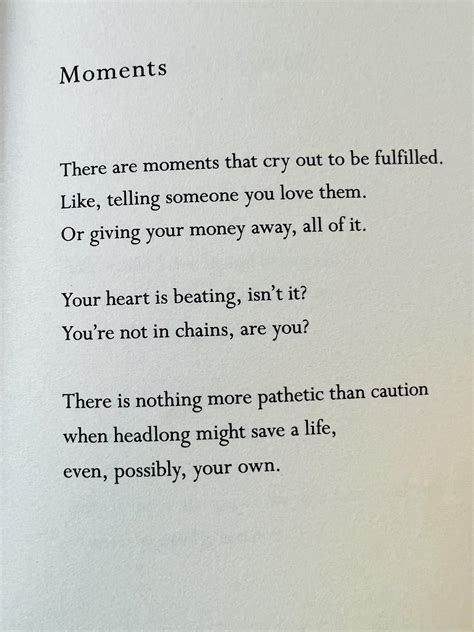 Moments ~ Mary Oliver [poem] : r/Poetry