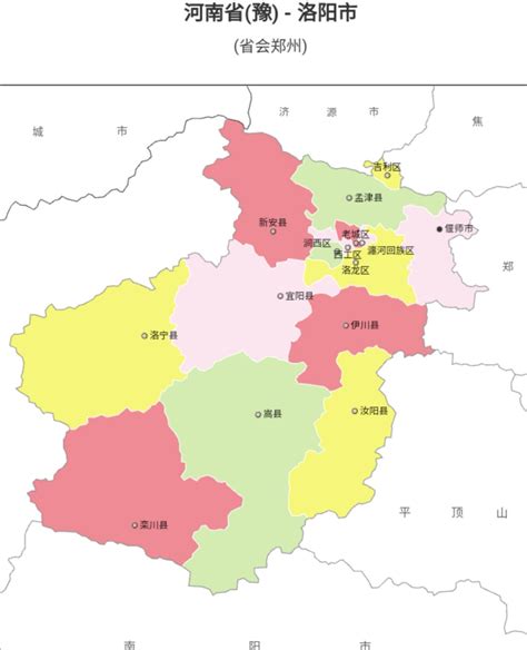 中国行政区划——河南省_印象中原网