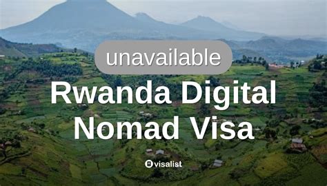 Rwanda Digital Nomad Visa for Isle of Man citizens 2024 - Visa List