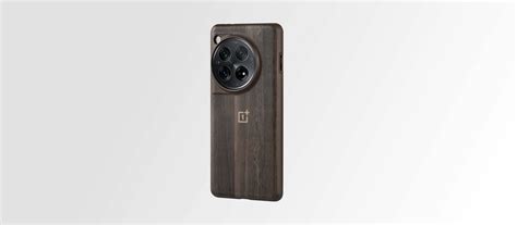 OnePlus 12 Walnut Texture Bumper Case