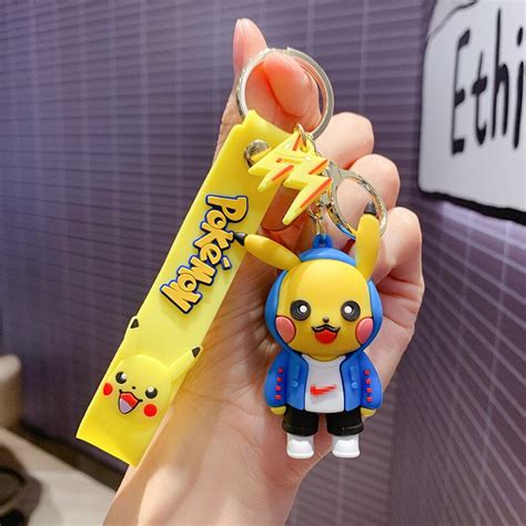 3D Pikachu Keychains – Eitheo