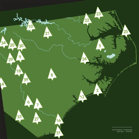 Nc State Parks Map