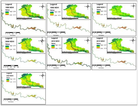 Mapping and Assessing Riparian Vegetation Response to Drought along the ...
