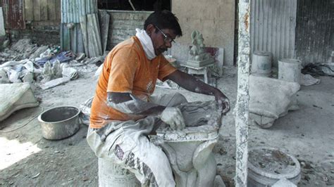 D'source Making Process | Ganesha Idol Making | D'Source Digital Online ...