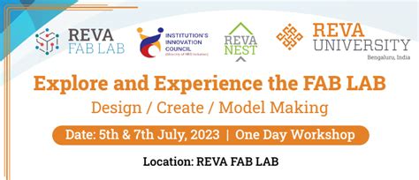 Fab Lab Workshop-2023 | REVA University