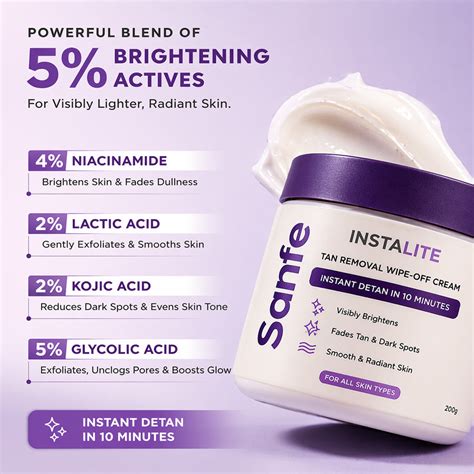Instalite Detan Body Cream 200gm – Sanfe