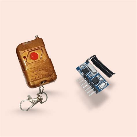 QIACHIP 1-Channel 433MHz Wireless RF Receiver with Remote Control ...