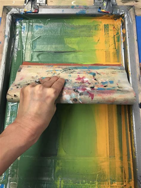 Screen Printing Process Step by Step 的图像结果