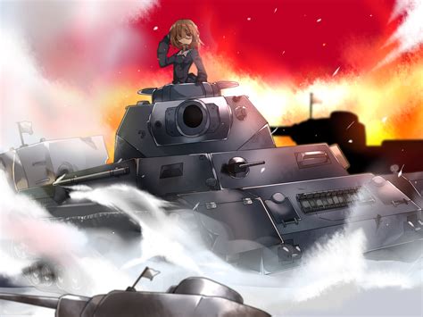 Mobile wallpaper: Anime, Girls Und Panzer, Anchovy (Girls Und Panzer ...