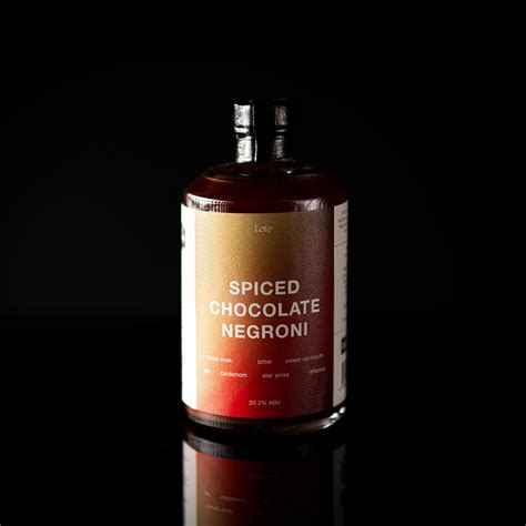 LORO X MÖRK Spiced Chocolate Negroni - Mork Chocolate