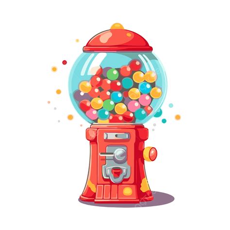 Cartoon Bubble Gum Balls