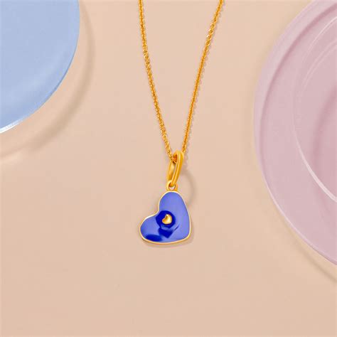 Cute Heart Peg Pendant for Kids