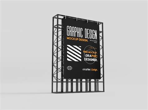 Advertising structure mockup PSD, High Quality Free PSD Templates for ...