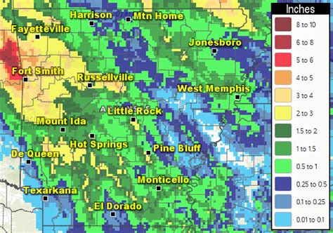 NWS Little Rock, AR - Very Hot/Severe Storms/Heavy Rain on August 14-18 ...
