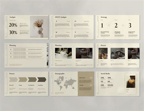 Estella keynote template media kit and proposal template with custom ...