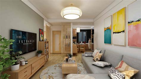 北欧温馨宜居小家 - 北欧风格三室一厅装修效果图 - 阿汤设计效果图 - 每平每屋·设计家