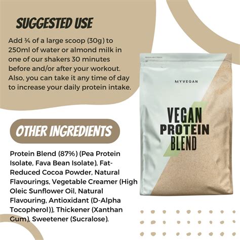Myprotein Vegan Protein Blend | For Vegans | Grow Muscle