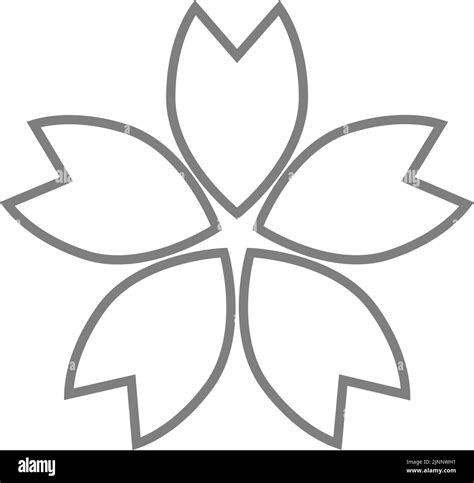 Cherry blossoms spring symbol Black and White Stock Photos & Images - Alamy