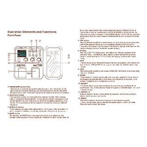 NUX MG-100 Power Electric Guitar Multi Effects Pedal Processor 58 ...