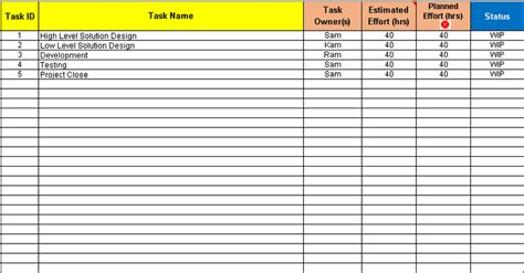 Sprint Task Tracker & Planner – ITSM Docs - ITSM Documents & Templates