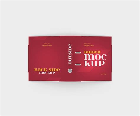 Ringbuch-Mockup-PSD-Vorlage | Premium-PSD-Datei