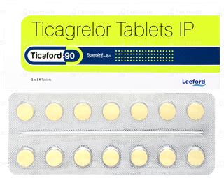 Ticaford 90 Mg Tablet 14 - Uses, Side Effects, Dosage, Price | Truemeds