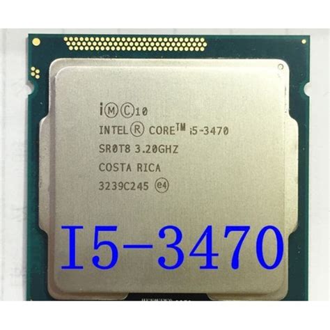 Intel Core i5-3470 3.2 GHz LGA 1155 BX80637i53470 Desktop Processor ...