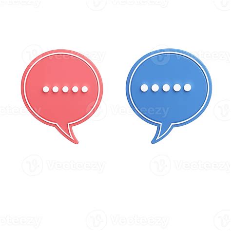 Symbolic speech bubbles representing communication and conversation ...