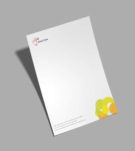 Letterheads-Standard Letterheads Design Templates - 1116