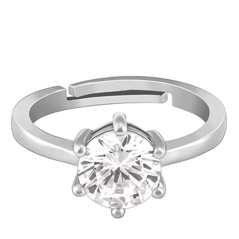 GIVA 925 Silver Zircon Vintage Ring,Adjustable|Gifts For Girlfriend ...