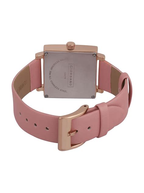 Buy Giordano Analogue Pink Colour Women's Watch With Pink Band Online