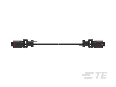 2362353-2 TE Connectivity | TE Connectivity 2 Way Male F Type to 2 Way ...