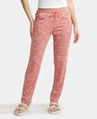 Buy Micro Modal Cotton Relaxed Fit Printed Pyjama with Side Pockets ...